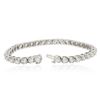 Image 6 : 14KT White Gold 5.49 ctw Diamond Tennis Bracelet