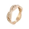 Image 7 : 14KT Rose Gold 0.39 ctw Diamond Ring