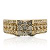 Image 1 : 14KT Yellow Gold 0.91 ctw Diamond Ring