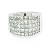Image 3 : 18KT White Gold 3.50 ctw Diamond Ring