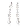 Image 3 : 14KT White Gold 2.81 ctw Diamond Earrings