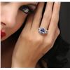 Image 5 : 14KT White Gold 3.26 ctw Tanzanite and Diamond Ring