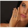 Image 1 : 18KT White Gold 2.43 ctw Diamond Ring