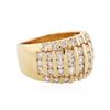 Image 4 : 14KT Yellow Gold 1.79 ctw Diamond Ring