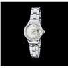 Image 3 : Ladies Rolex DateJust Stainless Steel Diamond Wristwatch