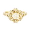 Image 1 : 14KT Yellow Gold 1.44 ctw Diamond Ring