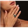 Image 1 : 14KT White Gold 3.05 ctw Emerald and Diamond Ring