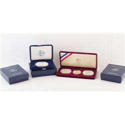 1984 Los Angeles Olympic 3 coin proof w/ Gold $10