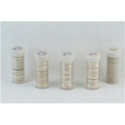 200 Washington quarters - 80 1964 proofs,