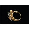 Image 2 : 14kt Gold Ring with 1.25ctw (10) Diamonds