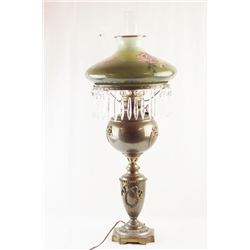 Gone with the Wind lamp - rose shade
