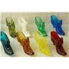 Image 4 : Glass slipper collection - mostly Fenton