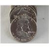 Image 1 : 1961 BICU 20 Franklin half dollars plus 40