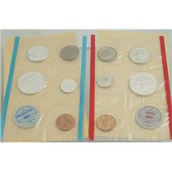 27 - 1962-3 US Treasury mint sets  mint sets - 27 total