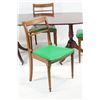 Image 2 : Duncan Phyfe mahogany table & set of 4 chairs