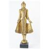 Image 7 : Gilt wood carved Buddha 60"