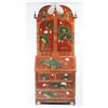 Image 1 : Chinoiserie Baker drop front desk/bookcase