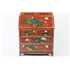 Image 7 : Chinoiserie Baker drop front desk/bookcase