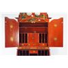 Image 8 : Chinoiserie Baker drop front desk/bookcase