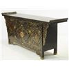 Image 2 : 19th c. Altar cabinet with Ming style scroll ends