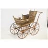 Image 2 : 19th cent American wicker baby buggy