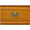 Image 5 : Oak side by side high boy w oval mirror