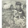 Image 3 : Agnes Tait lithograph - Noucho child w lamb