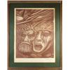 Image 1 : Siqueiros litho - dated 1946 & signed