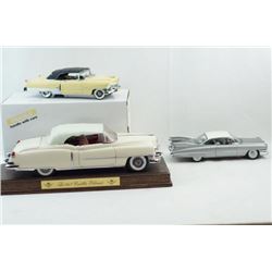 DANBURY MINT 1953-59 CADILLAC 3 car collection