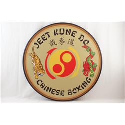 Bruce Lee's Original Jeet Kun Do Studio Sign