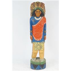 Cigar store Native American Indian