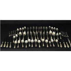 Wallace Rosepoint pattern sterling flatware