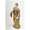 Image 3 : 19th cent. Wood carved Statue - 32" h