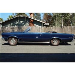 1965 Pontiac GTO Convertible Vin 2376755K12046