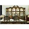 Image 1 : French Provincial walnut dining room set