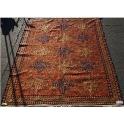 Afghanistan tribal rug - 9'2" x 6'9"