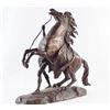 Image 6 : Guillame Coustou Bronze man & horse