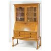 Image 3 : 19th c. English Oak Drop front secretary/ bookcase