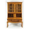 Image 6 : 19th c. English Oak Drop front secretary/ bookcase