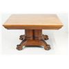 Image 1 : 19th c. American Mahogany claw foot table -