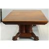 Image 8 : 19th c. American Mahogany claw foot table -
