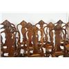 Image 2 : Set of 12 Mahogany Chippendale claw foot chairs