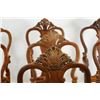 Image 3 : Set of 12 Mahogany Chippendale claw foot chairs