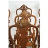 Image 4 : Set of 12 Mahogany Chippendale claw foot chairs