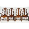 Image 8 : Set of 12 Mahogany Chippendale claw foot chairs