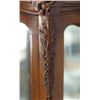 Image 7 : French Vitrine curio cabinet with inlaid wood