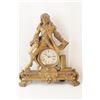 Image 1 : French cast iron figural clock with Ansonia works