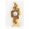 Image 1 : Louis XIV French alabaster & brass wall clock