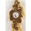 Image 4 : Louis XIV French alabaster & brass wall clock