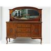 Image 1 : Antique Queen Anne English mahogany sideboard
